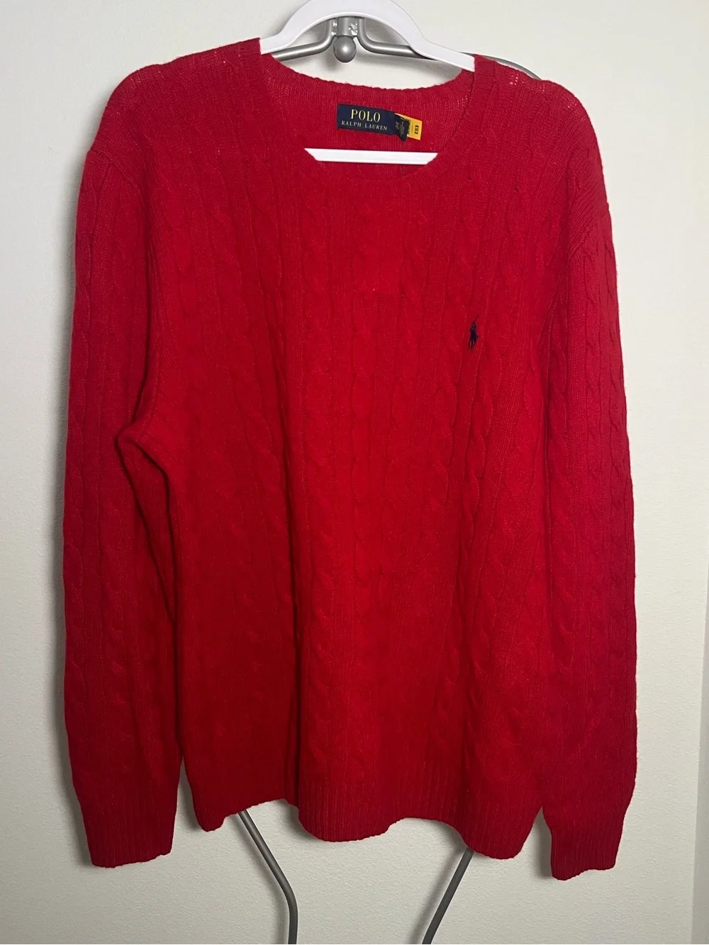 Polo Ralph Lauren Cable-Knit Wool-Cashmere Sweater
